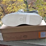 Men’s Timberland Style 29587 Gray/Blue Boat Shoes – Size 11