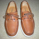 Cole Haan Brown Leather Casual Men Boat Shoes Nike Air Technology Size: 9M