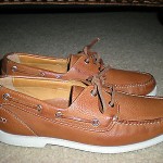 Cole Haan Brown Leather Casual Men Boat Shoes Nike Air Technology Size: 9M