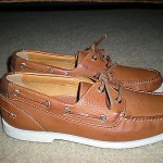 Cole Haan Brown Leather Casual Men Boat Shoes Nike Air Technology Size: 9M