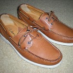 Cole Haan Brown Leather Casual Men Boat Shoes Nike Air Technology Size: 9M