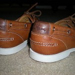 Cole Haan Brown Leather Casual Men Boat Shoes Nike Air Technology Size: 9M