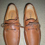 Cole Haan Brown Leather Casual Men Boat Shoes Nike Air Technology Size: 9M