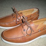 Cole Haan Brown Leather Casual Men Boat Shoes Nike Air Technology Size: 9M