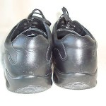 COLE HAAN NIKE AIR MENS BLACK LEATHER OXFORD SHOES SIZE 11.5 M