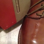 Cole Haan Nike AIr Madison Light Brown Dress Show Men’s 9 New Leather Colton