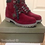 Ronnie Fieg for Timberland Boot 6 Inch 40 Below Sz 11 Burgundy Kith NYC