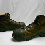 New Timberland Pro Endurance Mens Brown Leather Steel Toe Work Boots Size 12 M