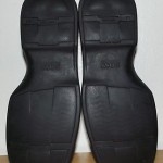 BOSS by HUGO BOSS ITALY BLACK LEATHER LACE UP ANKLE BOOTS SHOES EURO 44 US sz 11