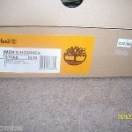 TIMBERLAND MEN’S BLACK / RED / WHITE EURO HIKER BOOT SIZE 8 M BRAND NEW WITH BOX