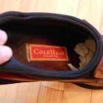 MEN’S COLE HAAN COUNTRY LEATHER RED BROWN LOAFERS W/ NIKE AIR SOLE, SIZE 8.5M
