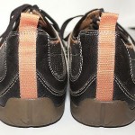 COLE HAAN NIKE AIR Men’s Brown Stripe Leather Sport Oxford Walking Shoe Sz 9.5