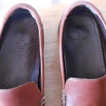 MENS Cole Haan brown slip on casual loafer shoes 10.5 M