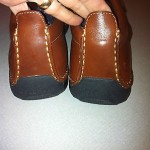 NWOT Mens Brown Leather Nike Air Cole Haan shoes casual dress stylish sz 12 M