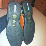 NWOT Mens Brown Leather Nike Air Cole Haan shoes casual dress stylish sz 12 M
