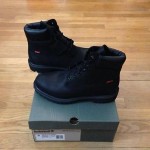 Supreme x Timberland 6-Inch Premium Waterproof Nubuck Boot Black Size 9 Snake