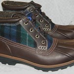 NEW NIB COLE HAAN AIR SCOUT CHUKKA BROWN/PLAID MEN’S LEATHER BOOTS SHOES 9.5