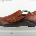 Mens COLE HAAN brown / tan leather loafers shoes sz. 11.5 M