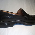 Men’s Cole Haan Black Leather Santa Barbara Nike Air Loafer Shoe Size 11 M