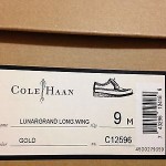 Cole Haan Limited Edition Fragment Gold LunarGrand NYC sz 9.5 M