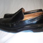 Men’s Cole Haan Black Leather Santa Barbara Nike Air Loafer Shoe Size 11 M