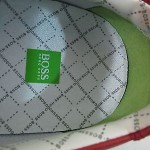 HUGO BOSS Victoire League Dark Red Trainers Men’s Size 9 EU 42 NWOB 50247583-42