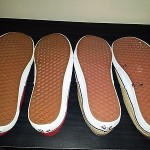 LOT OF 2 VANS ERA 59 CLASSIC KHAKI CHILI PEPPER RED BLACK BROWN, SZ 10.5 L@@K!