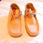 Men’s Clarks Originals Wallabee Shoes – Sand Leather Suede Size 8.5 Sz 8 1/2