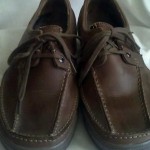 Mens Shoes Brown CLARKS Leather Loafers Size 10M