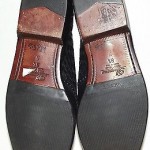 COLE HAAN BRAGANO BLACK WOVEN LEATHER WINGTIP KILTIE TASSEL LOAFERS SHOES 8.5 D