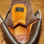Timberland Dead Vintage 70s Super Boot 40 Below Size 11D Brown W/Light Gum Soles
