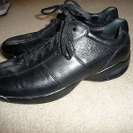 Cole Haan NIKE AIR Leather Shoes Men Size 8 M Black