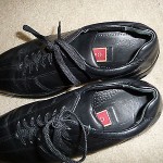Cole Haan NIKE AIR Leather Shoes Men Size 8 M Black