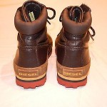 Fab DIESEL Olson Men Boots US 7  Coffee Bean Rubber Soles Nice!