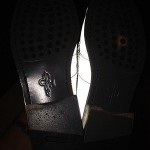 Cole Haan Mens SIZE 11 1/2 – Silver Reflective Penny Loafers