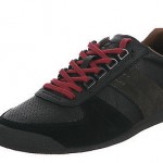 Hugo Boss Orange Men’s Calpis Sneakers In Black (50256241-001) MSRP:$175