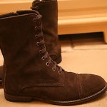Men’s Hugo Boss Brown Suede Boots Shoes Size UK 9