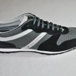Mens HUGO BOSS Orange Orlet Sneakers Shoes – Size 10 – Black – MSRP $150 NEW