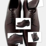 HUGO BOSS Leather Lace-Up Dress Shoes Brown CHATTY SIZE US 12 / UK 11 / EU 45