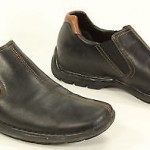 COLE HAAN Mens size 10 M Black leather casual comfort slip on dress loafers shoe