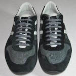 Mens HUGO BOSS Orange Orlet Sneakers Shoes – Size 10 – Black – MSRP $150 NEW