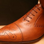 Men’s Hugo Boss Brown Tan Leather Shoes Size UK 7.5