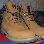 Men’s Size 10 Timberland Boot 6″ Premium Waterproof Wheat Nubuck