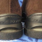 COLE HAAN NIKE AIR Chocolate Brown Suede Ankle BOOTS Shoes Mens Size 8