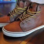 Vans leather hiker brown high  11.5