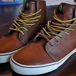 Vans leather hiker brown high  11.5