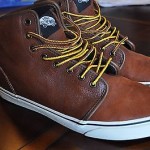 Vans leather hiker brown high  11.5