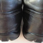 COLE HAAN  NIKE AIR MENS SIZE 10M BLACK LEATHER SLIP ON SHOES