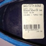 Authentic Men’s Cole Haan 9.5 M Suede (Aqua)