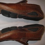 Men’s COLE HAAN Brown LEATHER  Driving MOCASSINS10M Slip on SHOES EUC Nike AIR